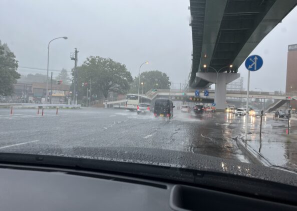 名古屋に線状降水帯発生!?